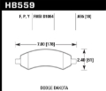 Picture of Hawk 06-16 Dodge RAM 1500 / 06-10 Mitsubishi Raider Super Duty Front Brake Pads