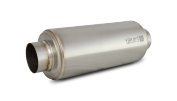 Picture of Vibrant Titanium Resonator 3in. Inlet / 3in. Outlet x 16in. Long