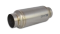 Picture of Vibrant Titanium Resonator 3in. Inlet / 3in. Outlet x 16in. Long