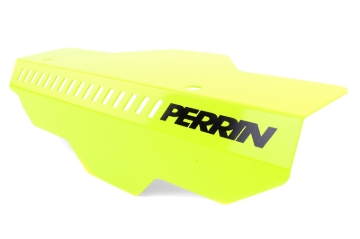 Picture of PERRIN 02-14 Subaru WRX / 04-21 STI / 08-11 Impreza Pulley Cover - Neon Yellow