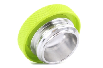 Picture of PERRIN 02-26 Subaru Impreza/WRX/STI & 13-26 Crosstrek/BRZ/FR-S/GR86/GR86 Oil Fill Cap - Neon Yellow