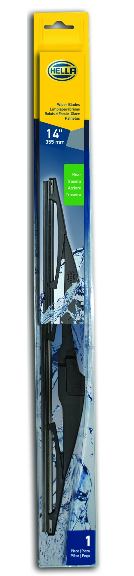 Picture of Hella Wiper Blades Rear Exterior Trim - 9XW398114014T