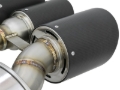 Picture of aFe POWER Takeda 2-1/2in to 2-1/4in 304SS Catback Dual-Exit Exhaust 17+ Honda Civic Type R w/CF Tips