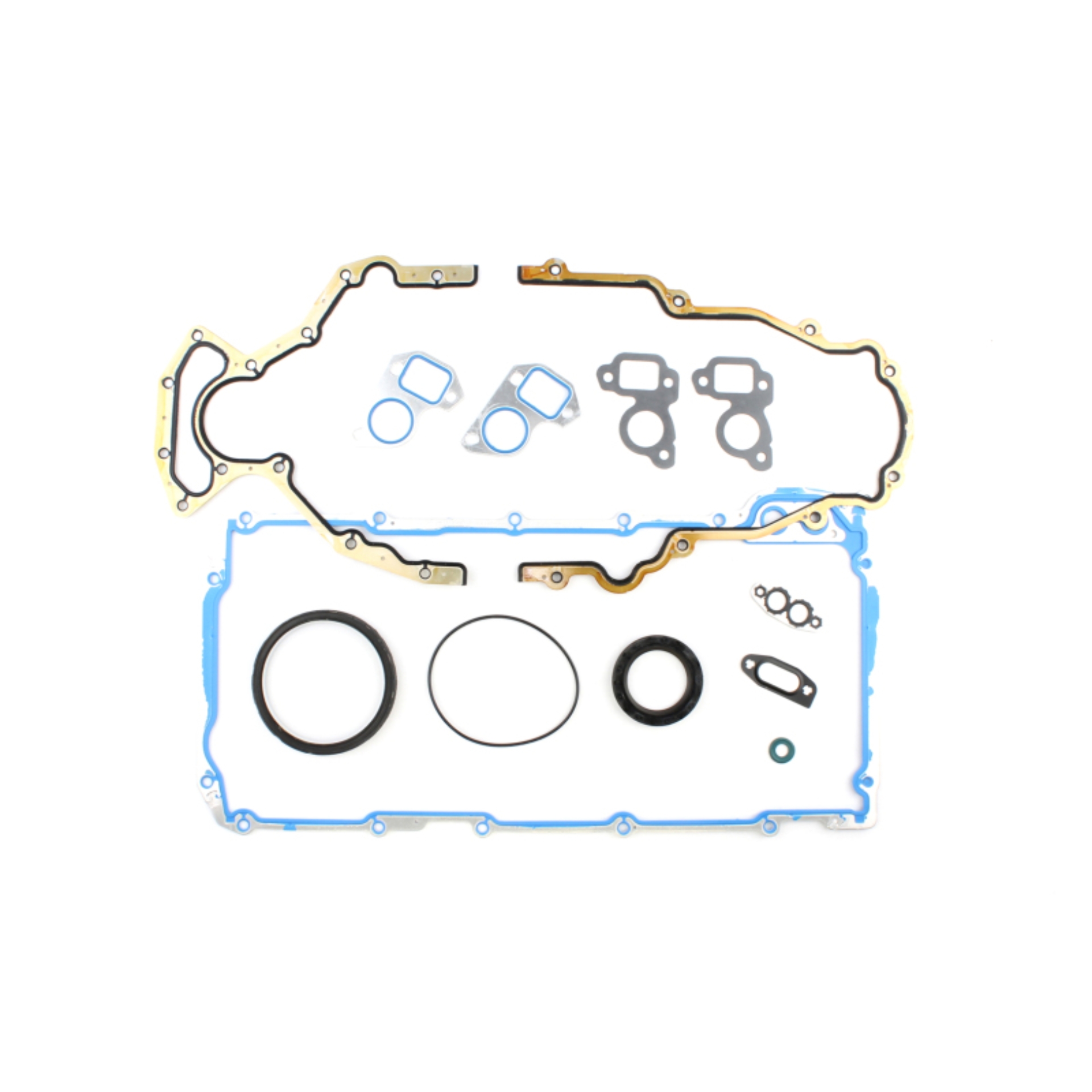 Picture of Cometic GM LS Gen-3/4 Small Block V8 Bottom End Gasket Kit w/ Flat Mount Cam Plate Bolts