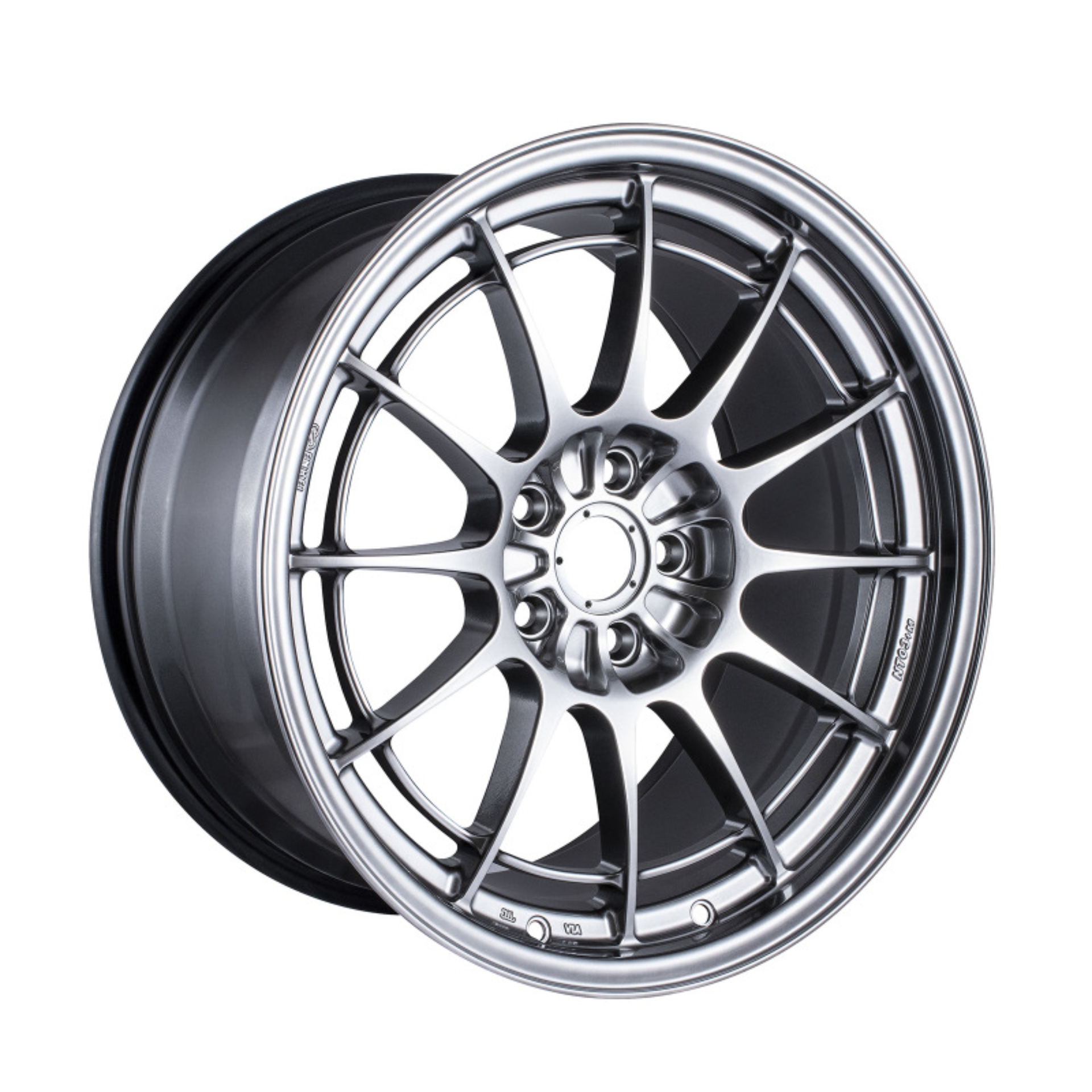 Picture of Enkei NT03+M 18x9.5 5x108 40mm Offset 72.6mm Bore Hyper Silver Wheel
