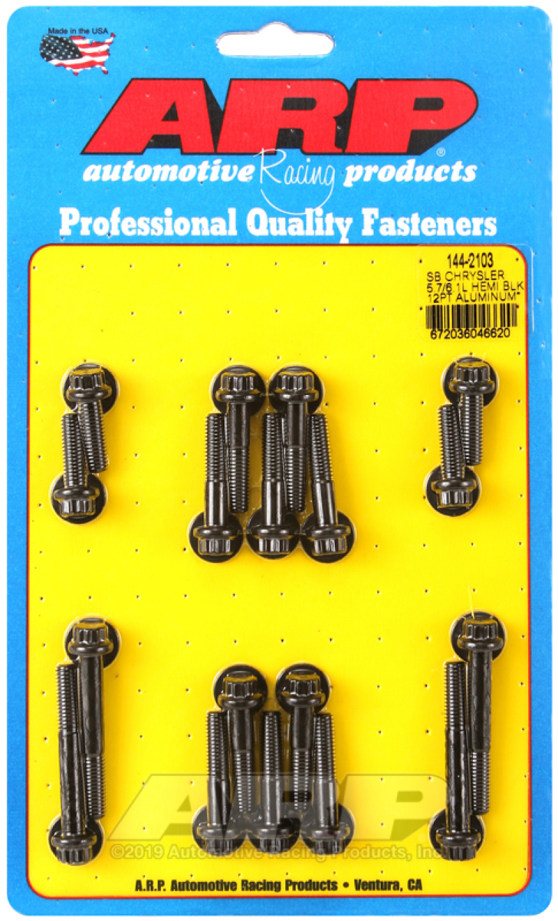 Picture of ARP Small Block Chrysler 5.7/6.1L Hemi 12pt Aluminum Intake Manifold Bolt Kit