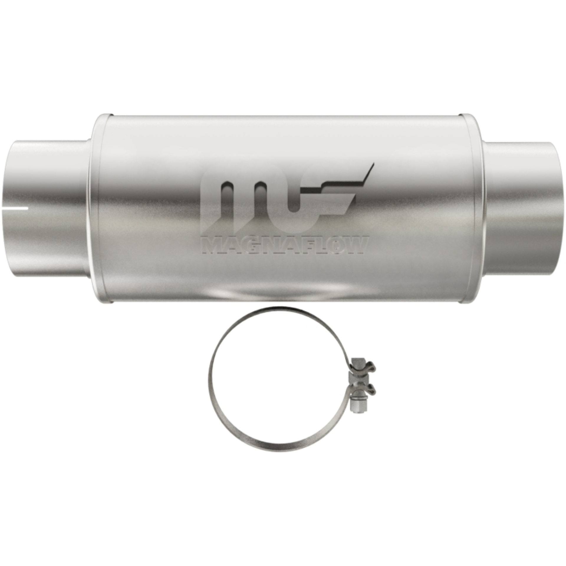 Picture of 5 in/5 in Center/Center; 7 in x 14 in x 7 in Body Muffler 12776