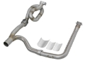 Picture of aFe POWER Twisted Steel Y-Pipe w/ Loop Relocation Pipe 12-18 Jeep Wrangler (JK) V6 3.6L