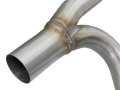 Picture of aFe POWER Twisted Steel Y-Pipe w/ Loop Relocation Pipe 12-18 Jeep Wrangler (JK) V6 3.6L