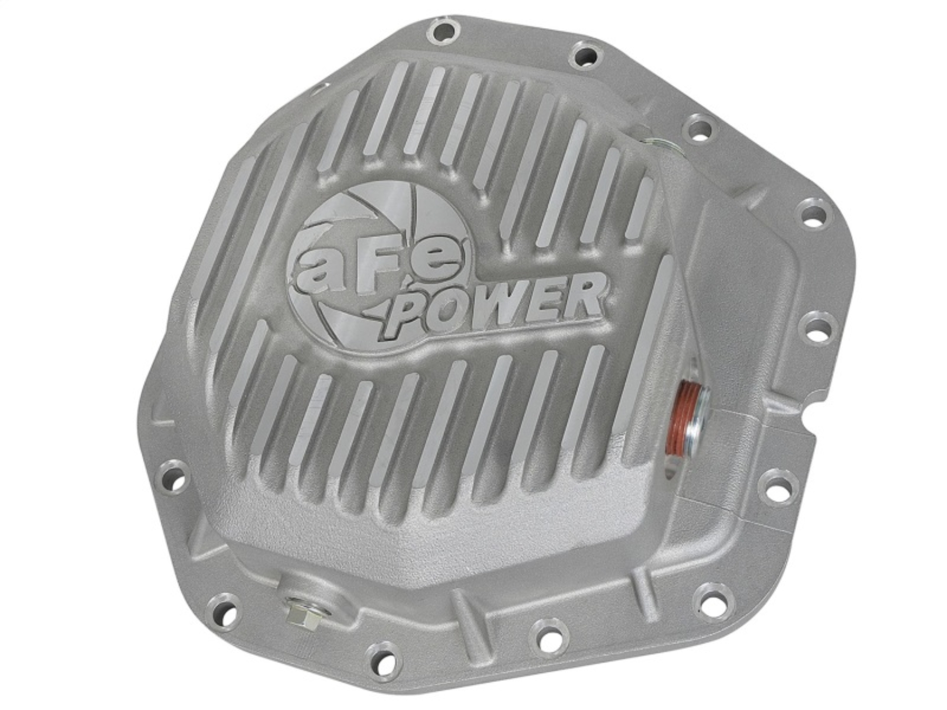 Picture of aFe Power Rear Diff Cover Raw Finish 2017 Ford F-350/F-450 V8 6.7L (td) Dana M300-14 (Dually)