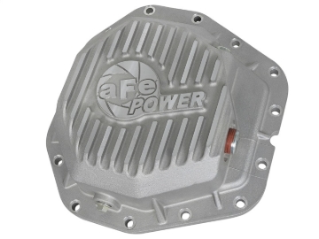 Picture of aFe Power Rear Diff Cover Raw Finish 2017 Ford F-350/F-450 V8 6.7L (td) Dana M300-14 (Dually)