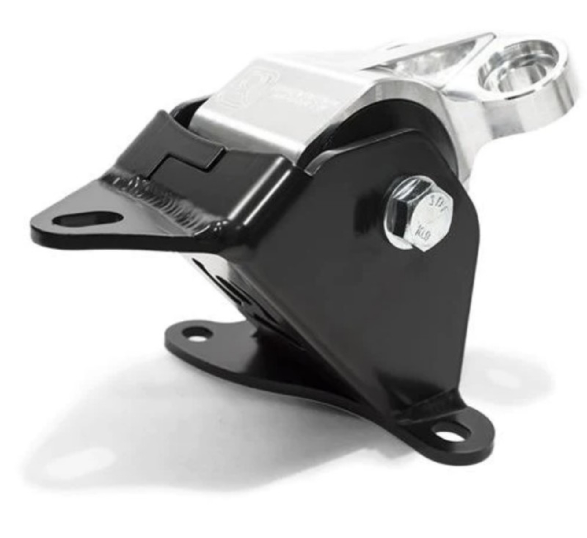 Picture of Innovative 96-00 Civic B/D Series Silver Aluminum Mount Solid Billet (LH Side Mount Only)