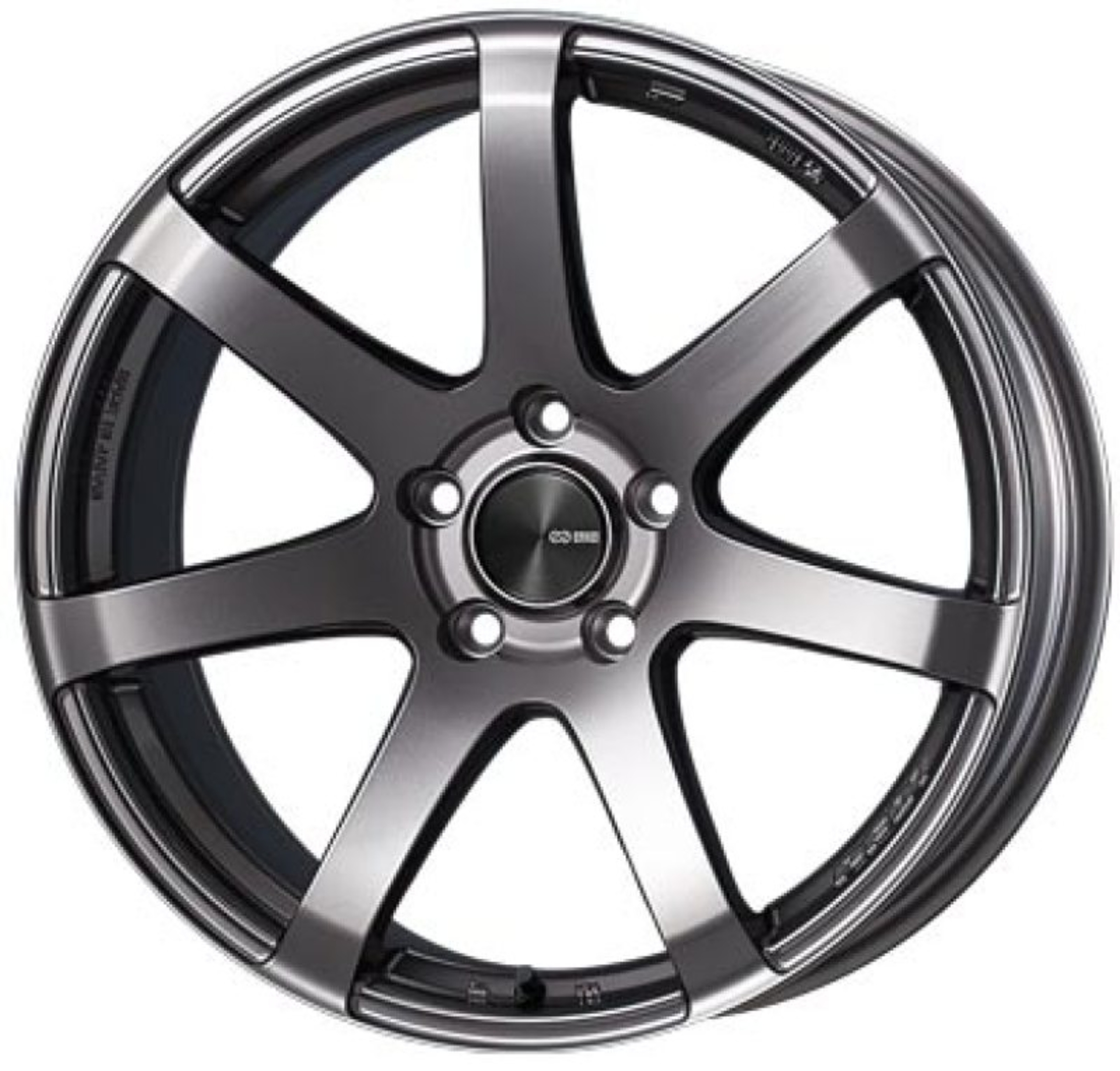 Picture of Enkei PF07 19x8 5x114.3 45mm Offset 75mm Bore Dark Silver Wheel *Special Order*