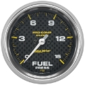 Picture of Autometer Marine Carbon Fiber 2-5/8in 15 PSI Digital Stepper Motor Fuel Pressure Gauge