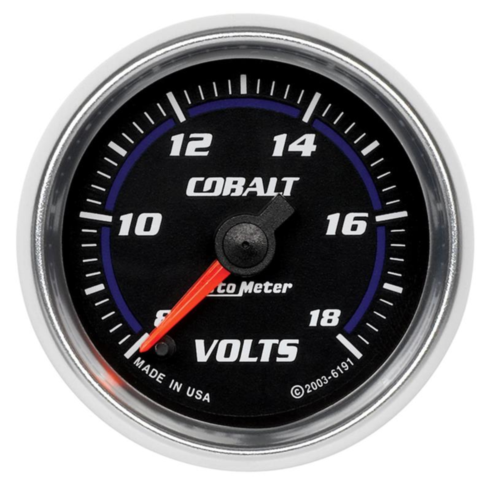 Picture of Autometer Cobalt 52mm 8-18 Voltmeter Electronic Gauge