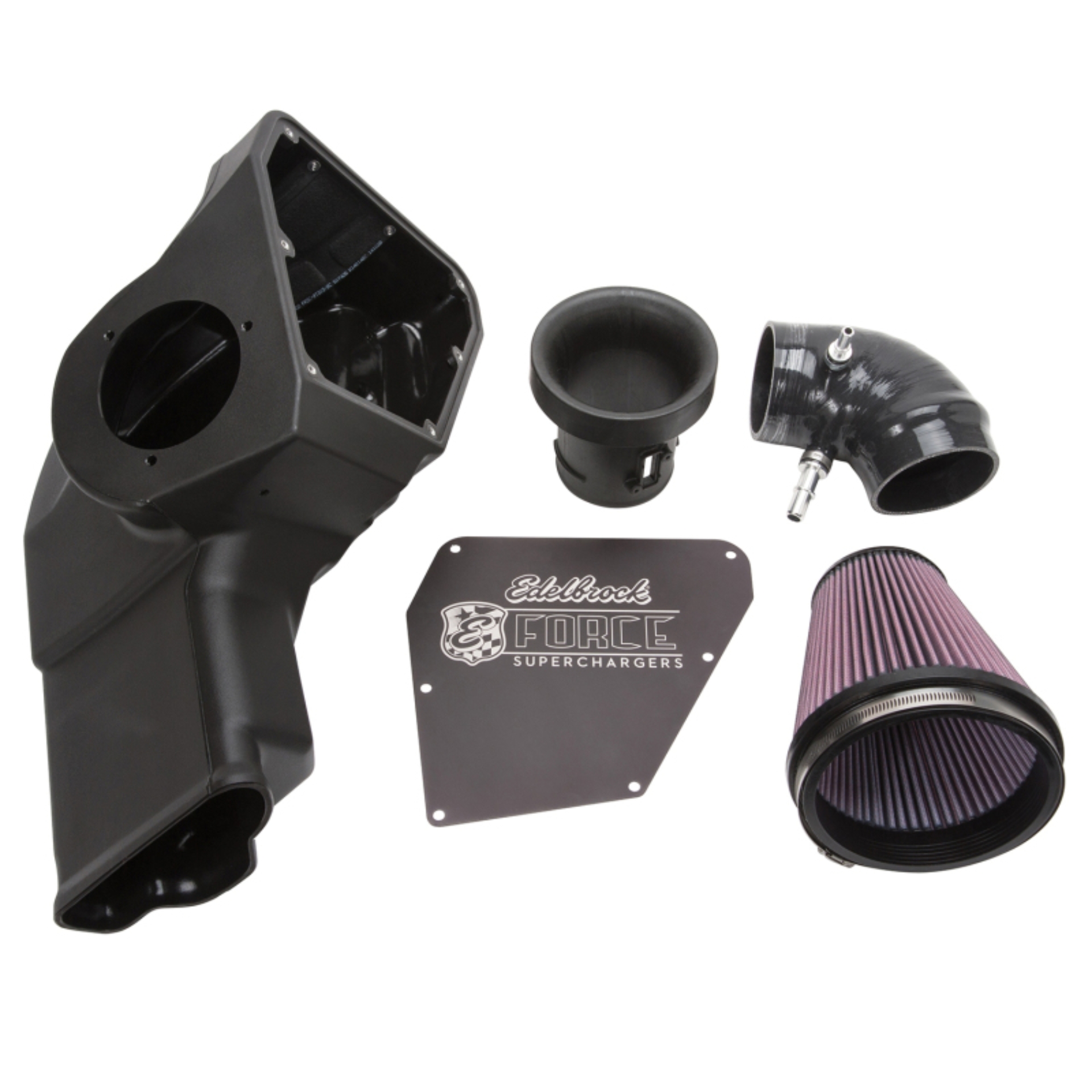 Picture of Edelbrock Competition Air Intake #15868 For 15-17 Mustang GT Supercharger Kits