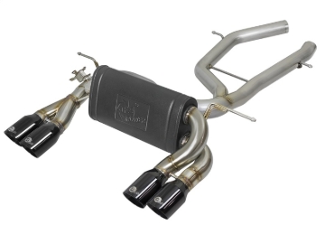 Picture of aFe MACH Force-Xp 2-1/2in SS Axle Back Exhaust w/Black Tips 15+ BMW M3/M4 (F80/F82) L6 3.0L (tt) S55