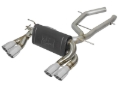 Picture of aFe MACH Force-Xp 2-1/2in SS Axle Back Exhaust w/Polished Tips 15+ BMW M3/M4 (F80/F82) L6 3.0L (tt)