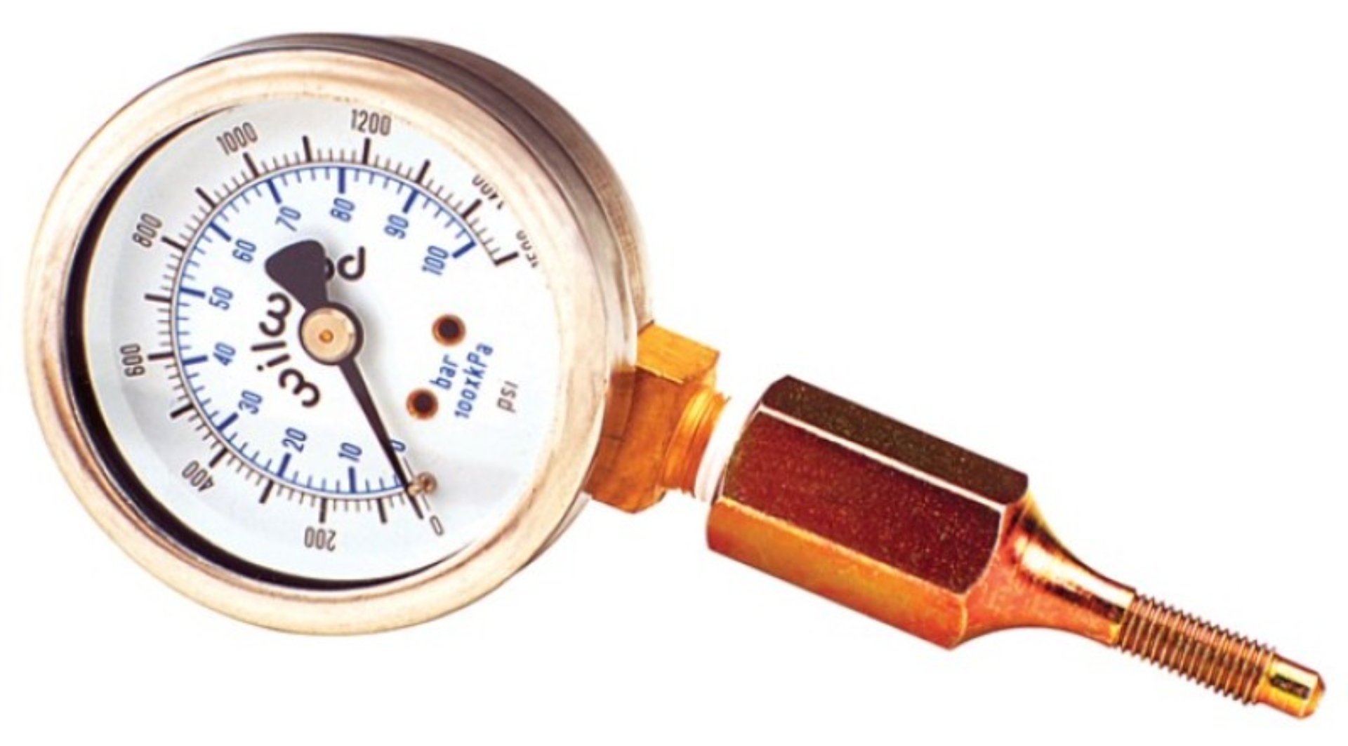 Picture of Wilwood Caliper Pressure Gauge - 1500 PSI