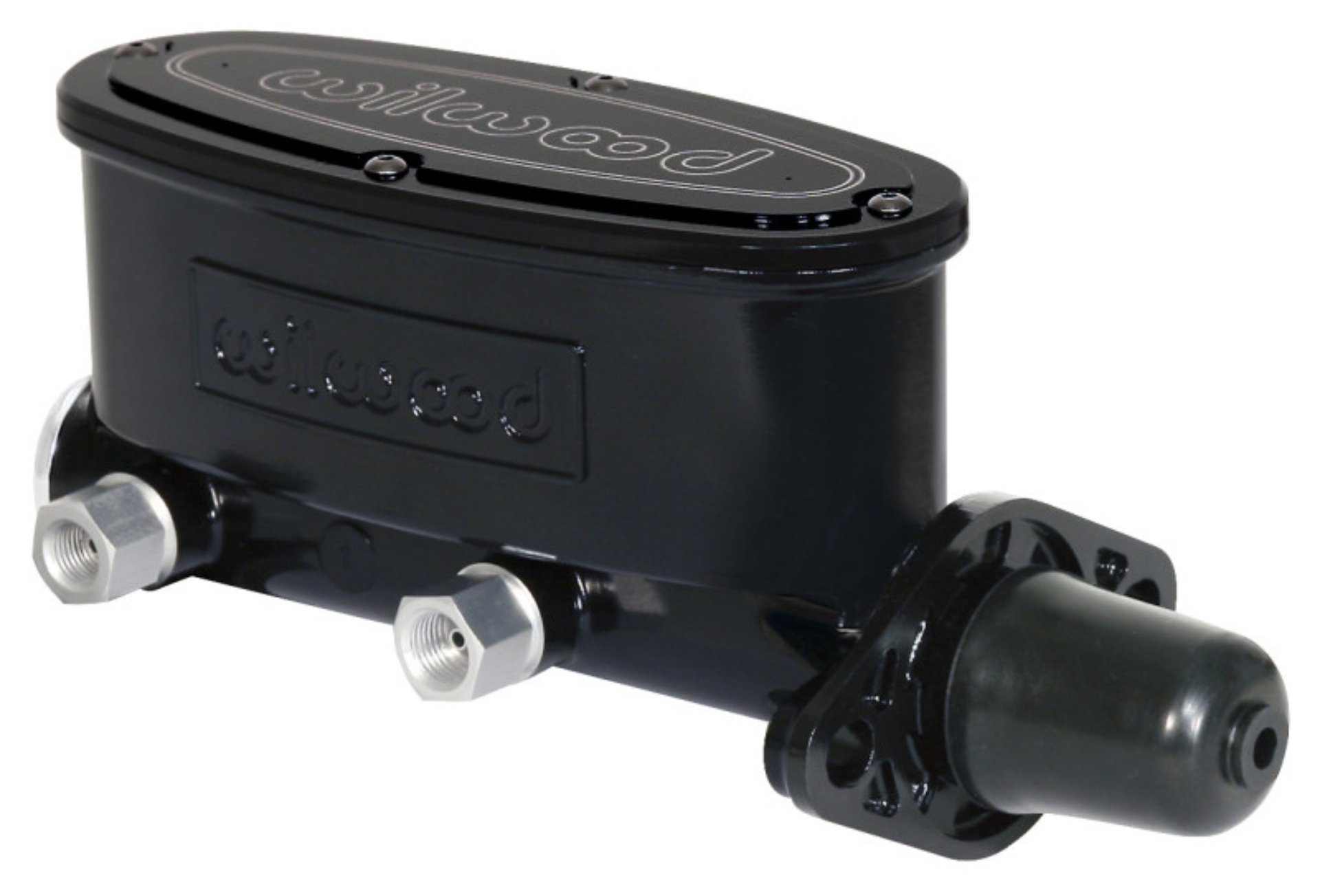 Picture of Wilwood High Volume Tandem Master Cylinder - 1in Bore Black