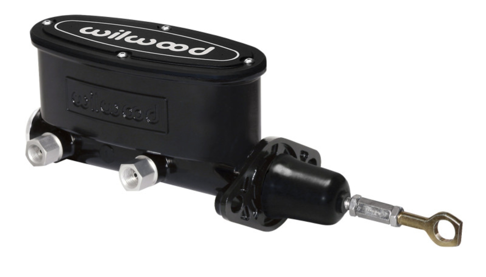 Picture of Wilwood High Volume Tandem M/C - 7/8in Bore Black-W/Pushrod - Early Mustang