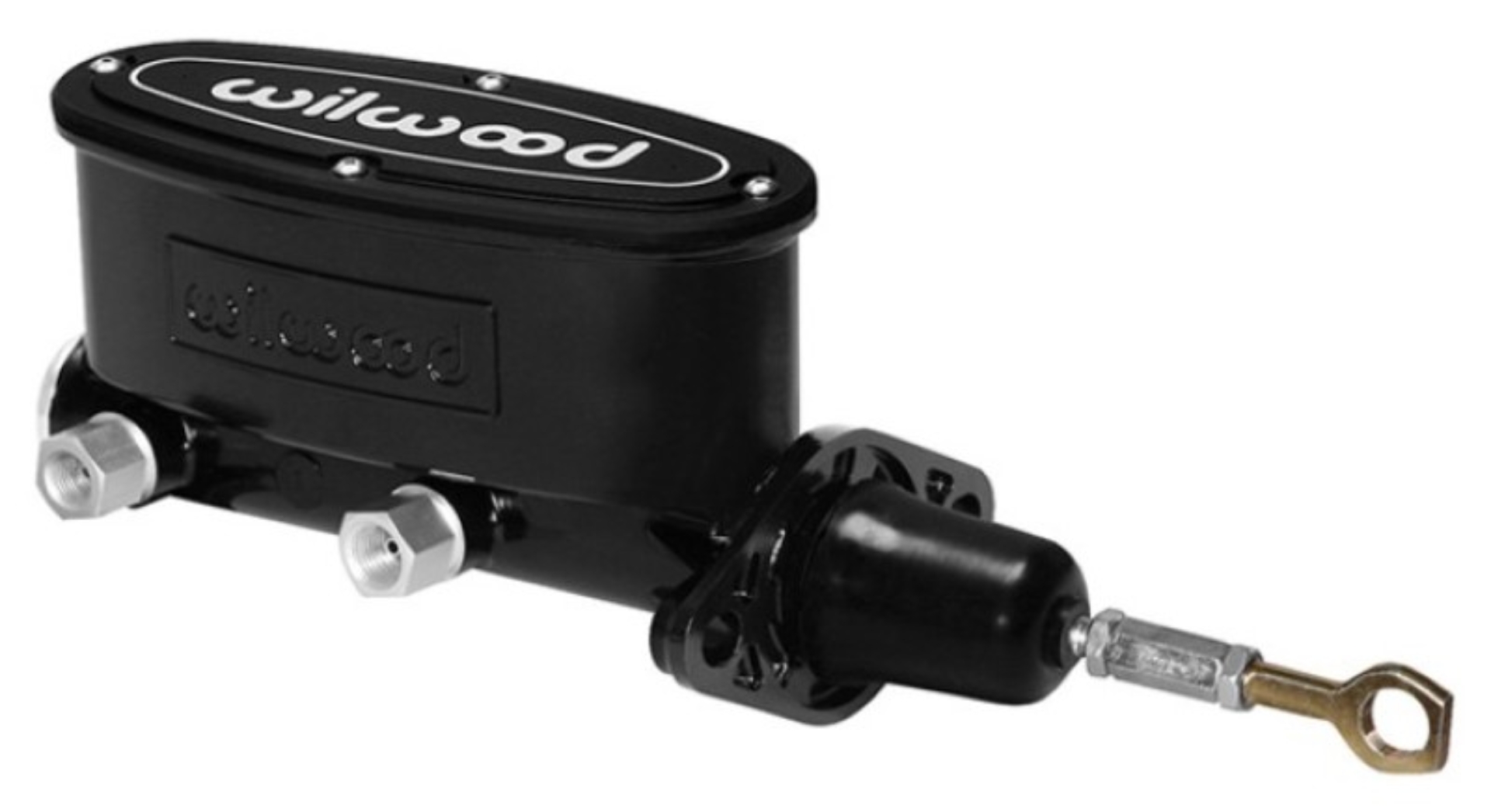 Picture of Wilwood High Volume Tandem M/C - 15/16in Bore Black-W/Pushrod - Early Mustang