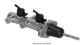 Picture of Wilwood Tandem Remote Master Cylinder - 15/16in Bore Ball Burnished