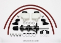 Picture of Wilwood Tandem Remote Master Cylinder - 7/8in Bore Black