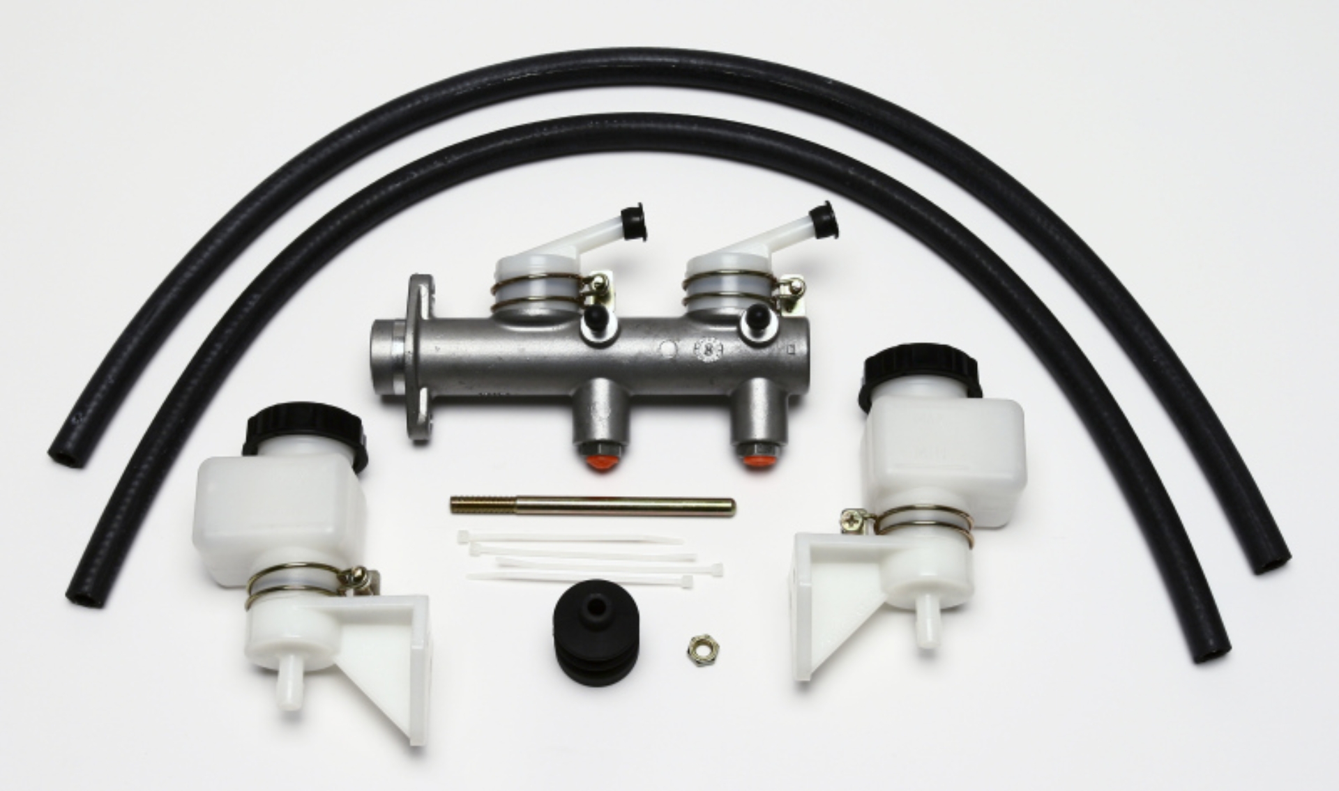 Picture of Wilwood Tandem Master Cylinder - 1in Bore w/ Remote Reservoirs