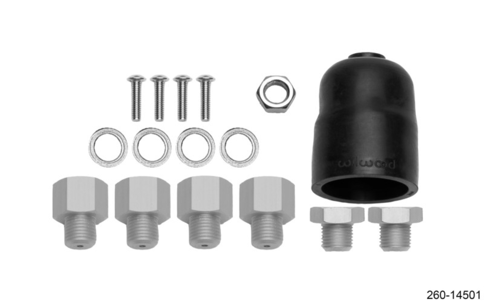 Picture of Wilwood Hardware Kit Tandem Master Cylinder - 7/8in & 15/16in Bore