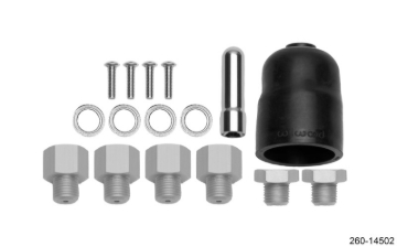 Picture of Wilwood Hardware Kit Tandem Master Cylinder - 1.00in & 1 1/8inin Bore