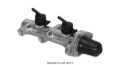 Picture of Wilwood Tandem Remote Master Cylinder - 1 1/8in Bore Ball Burnished