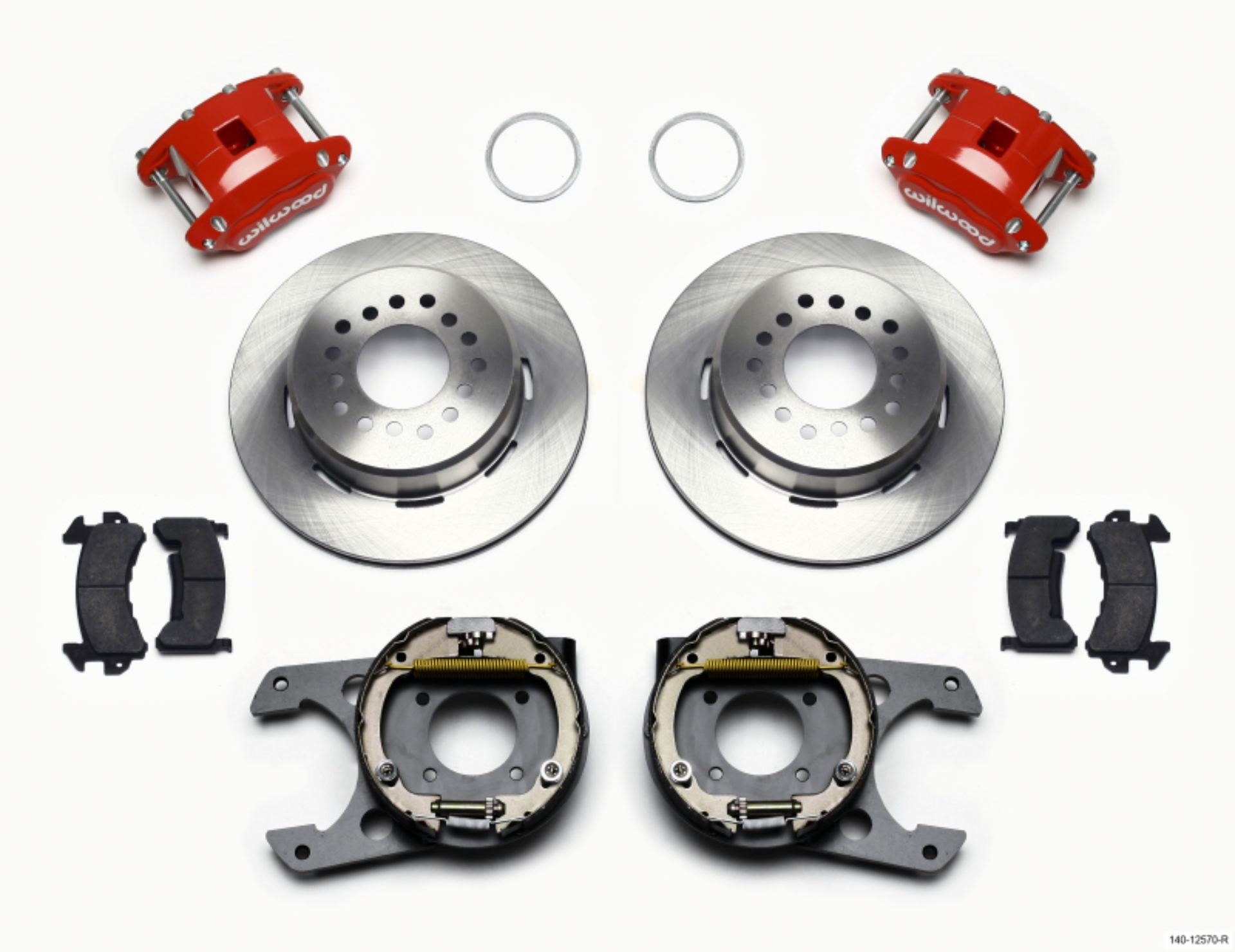 Picture of Wilwood WIL D154 Brake Kit Big Brake Kits - 140-12570-R