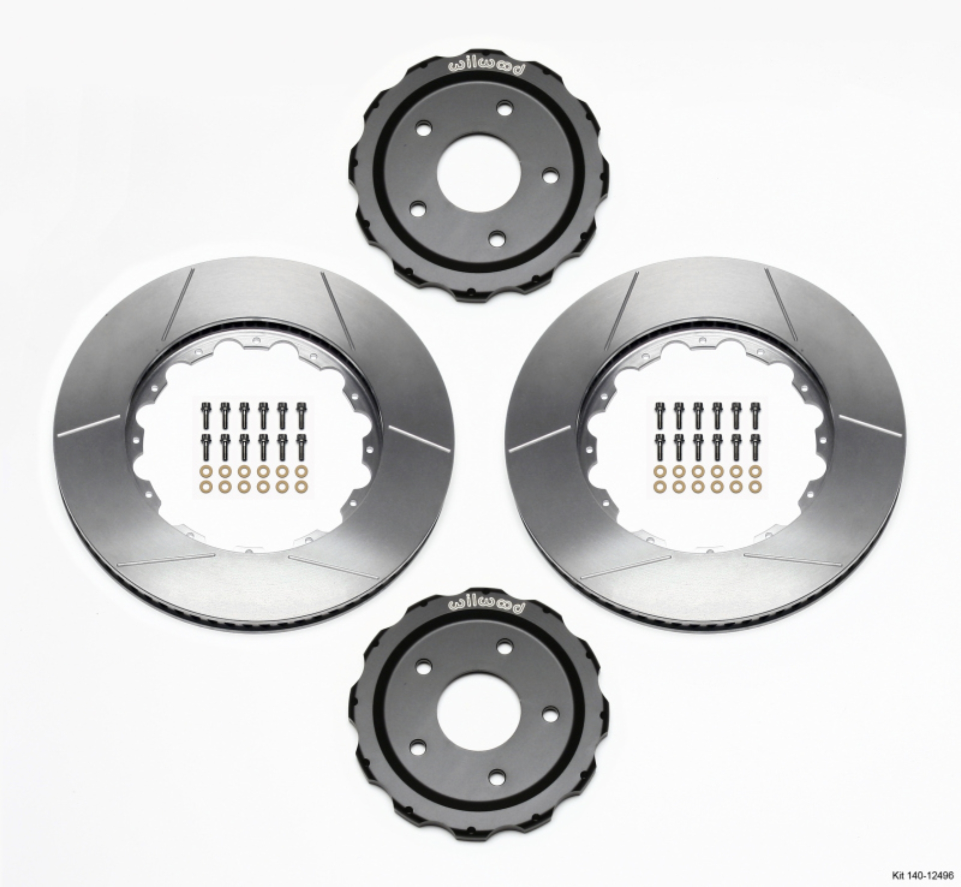 Picture of Wilwood WIL Rotor Kit Front Brake Rotors - 140-12496