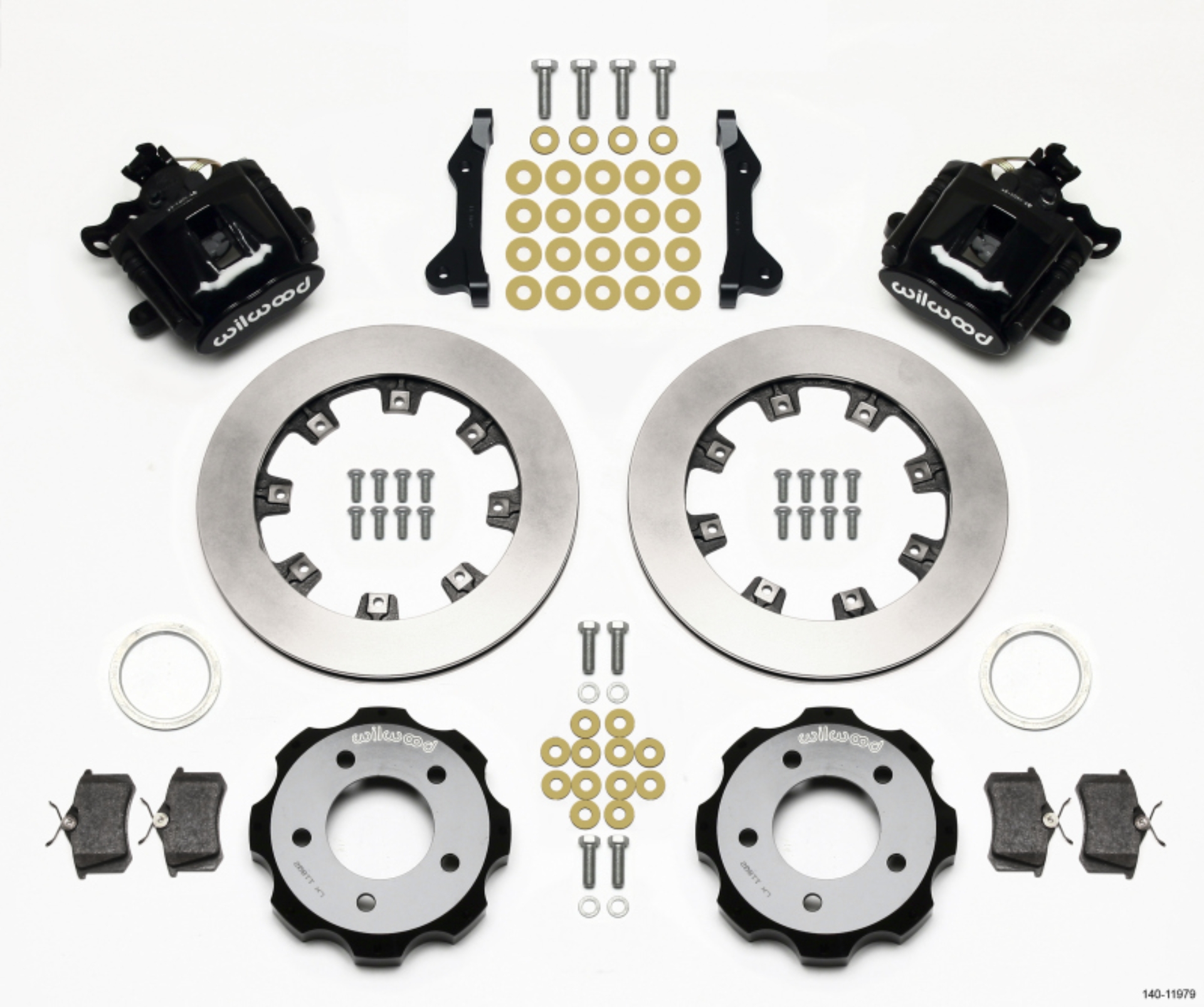 Picture of Wilwood WIL Parking Brake Brake Kit Rear Brake Calipers - 140-11979