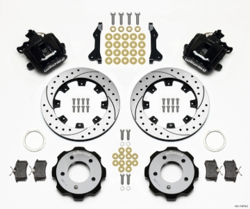 Picture of Wilwood Combination Parking Brake Rear Kit 12.19in Drilled 2006-Up Civic / CRZ