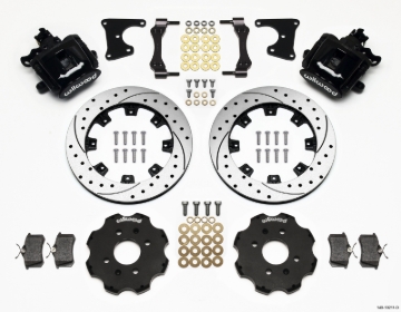 Picture of Wilwood Combination Parking Brake Rear Kit 12.19in Drilled Civic / Integra Drum 2.71 Hub Offset