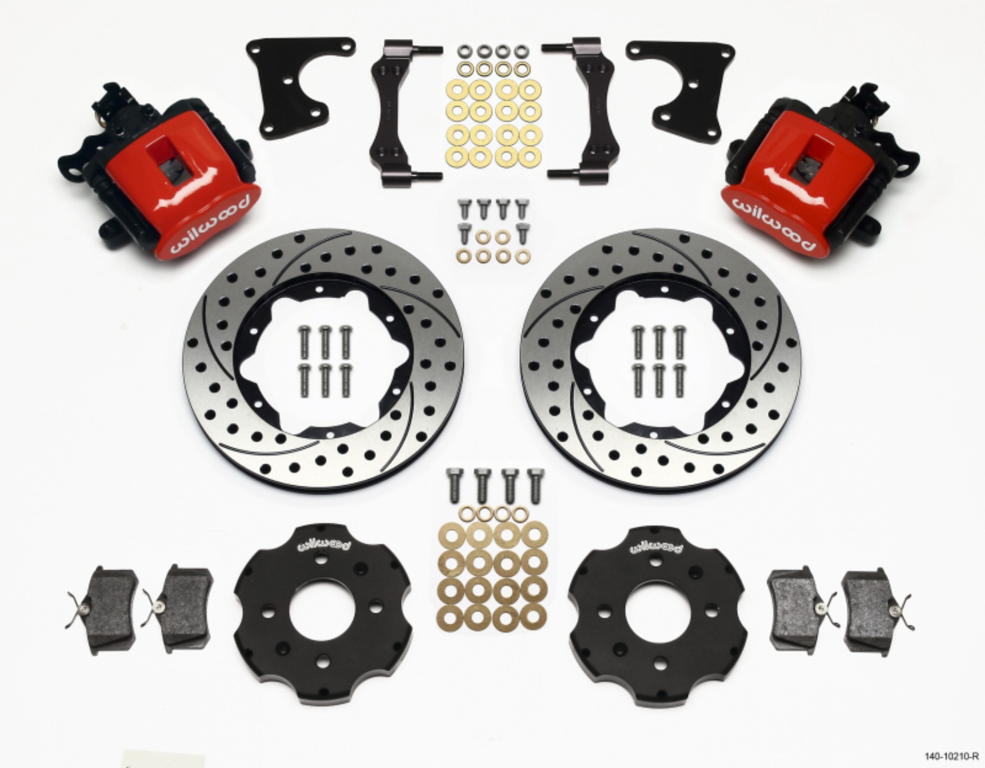 Picture of Wilwood WIL Parking Brake Brake Kit Rear Brake Calipers - 140-10210-DR