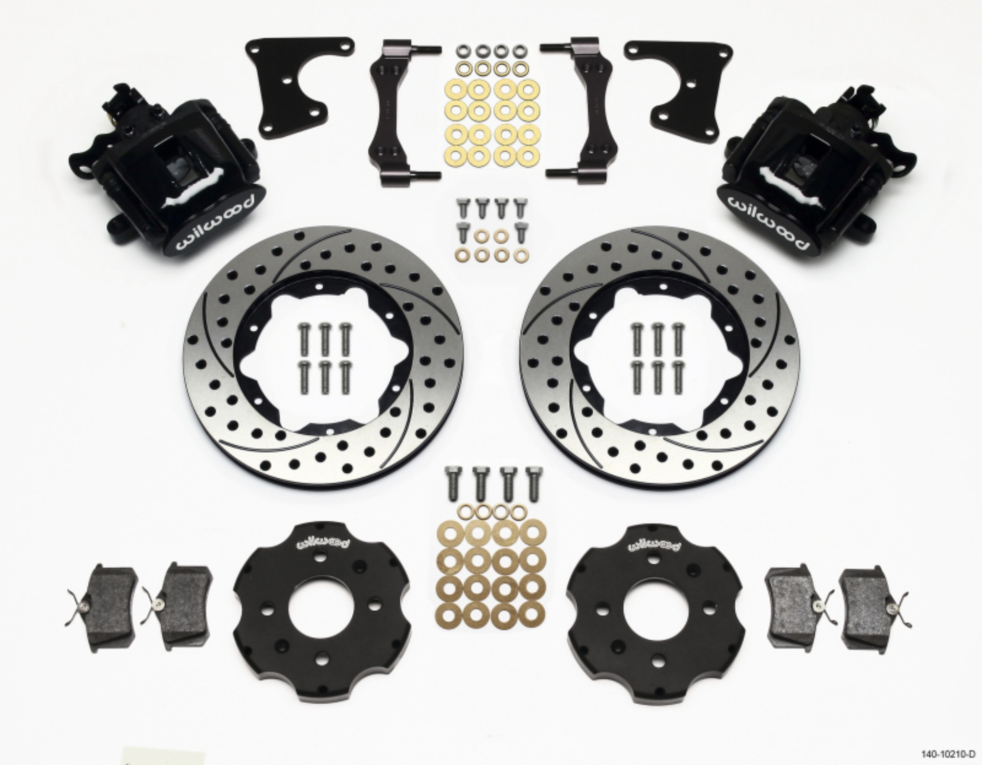 Picture of Wilwood WIL Parking Brake Brake Kit Rear Brake Calipers - 140-10210-D