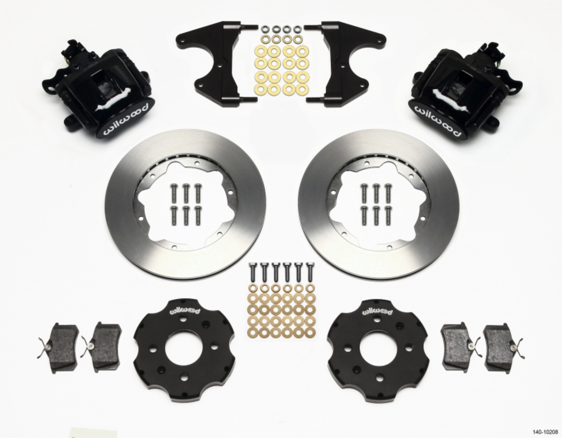 Picture of Wilwood WIL Parking Brake Brake Kit Rear Brake Calipers - 140-10208