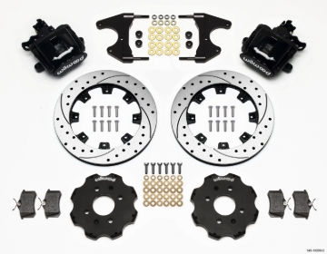 Picture of Wilwood Combination Parking Brake Rear Kit 12.19in Drilled Civic / Integra Drum 2.46 Hub Offset