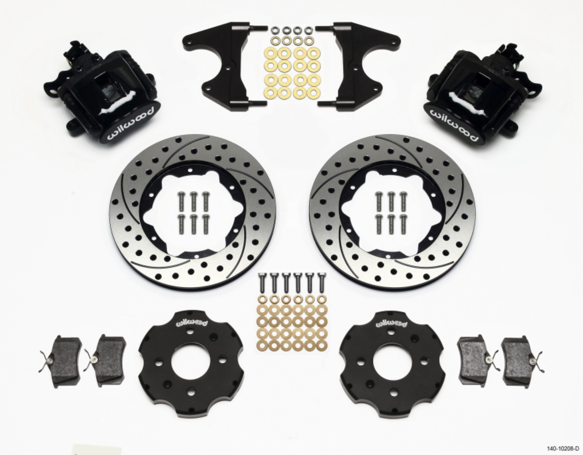 Picture of Wilwood WIL Parking Brake Brake Kit Rear Brake Calipers - 140-10208-D