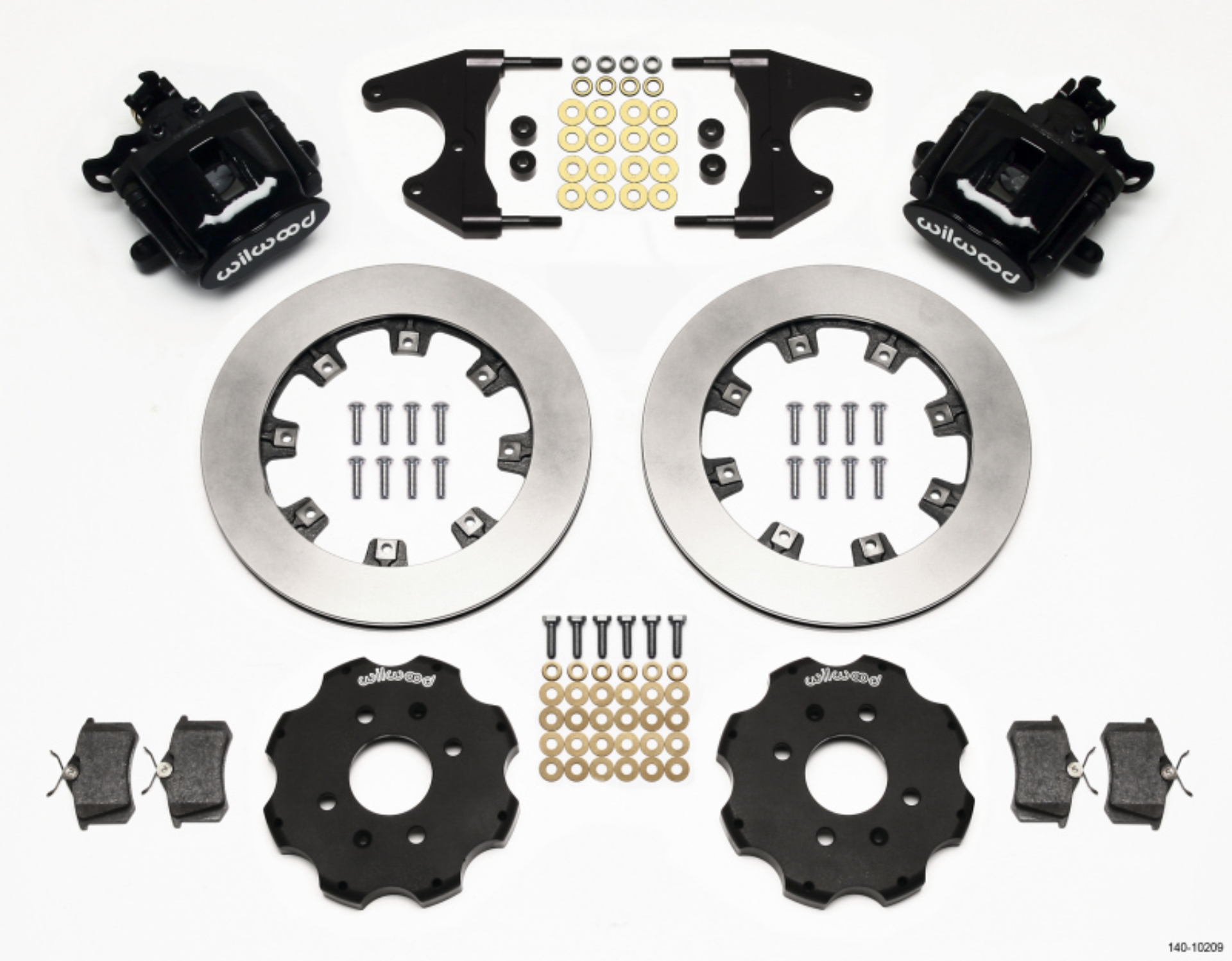 Picture of Wilwood WIL Parking Brake Brake Kit Rear Brake Calipers - 140-10209