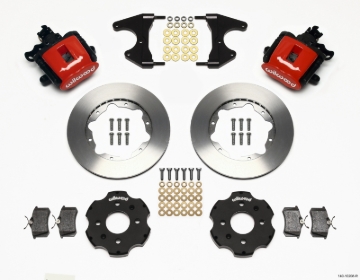 Picture of Wilwood Combination Parking Brake Rear Kit 11.00in Red Civic / Integra Drum 2.46 Hub Offset
