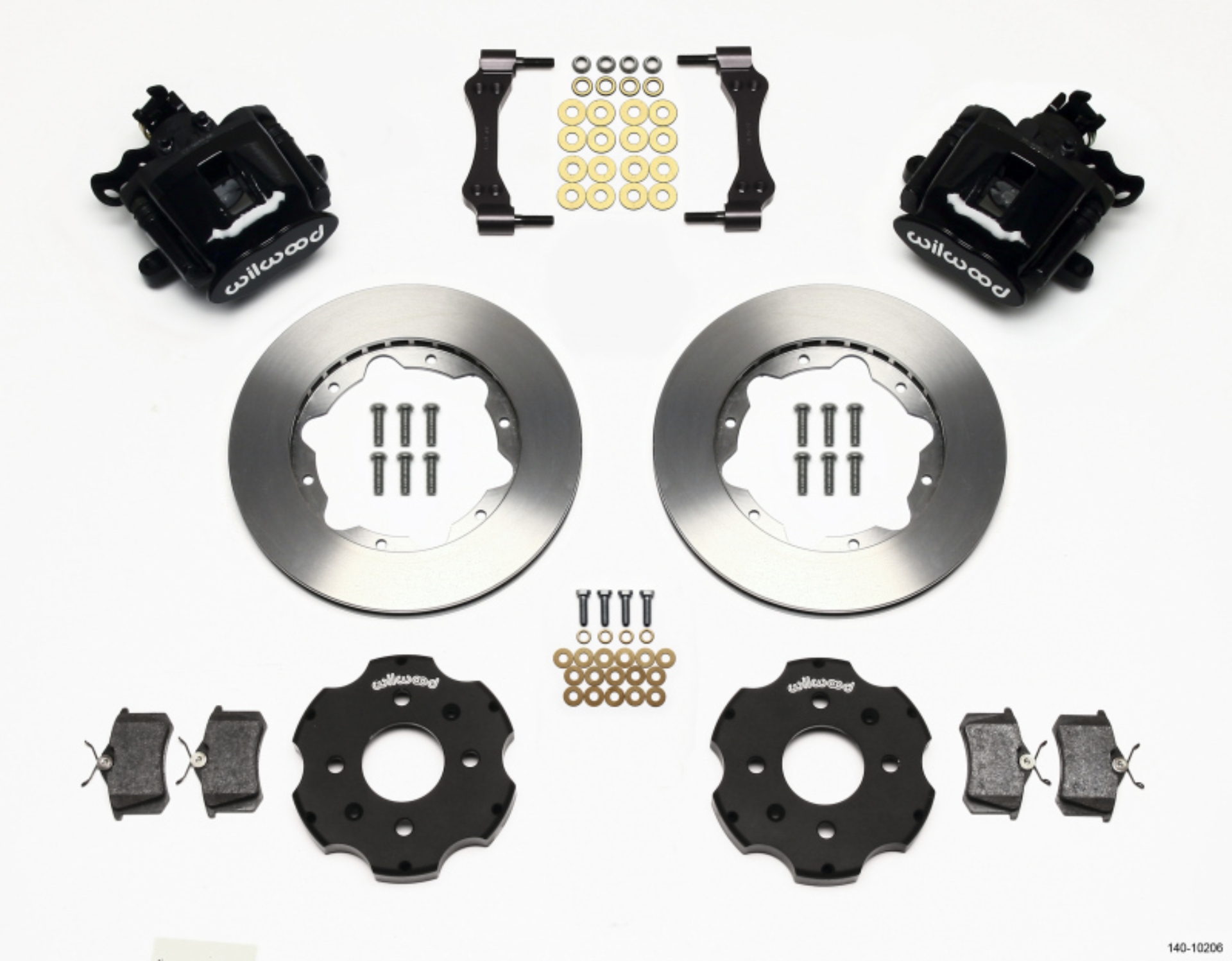 Picture of Wilwood WIL Parking Brake Brake Kit Rear Brake Calipers - 140-10206
