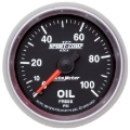 Picture of Autometer Sport-Comp II 52mm 0-100 PSI Mechanical Oil Pressure Gauge
