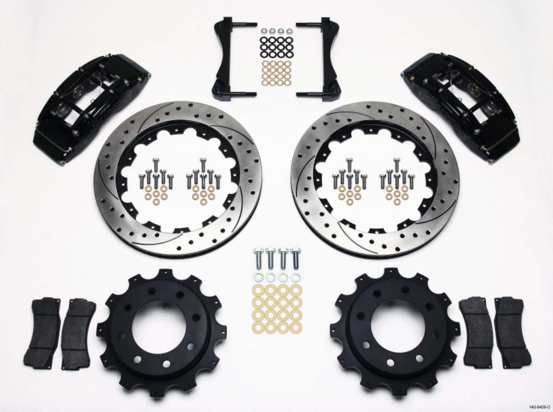Picture of Wilwood WIL TC6R Brake Kit Big Brake Kits - 140-9406-D