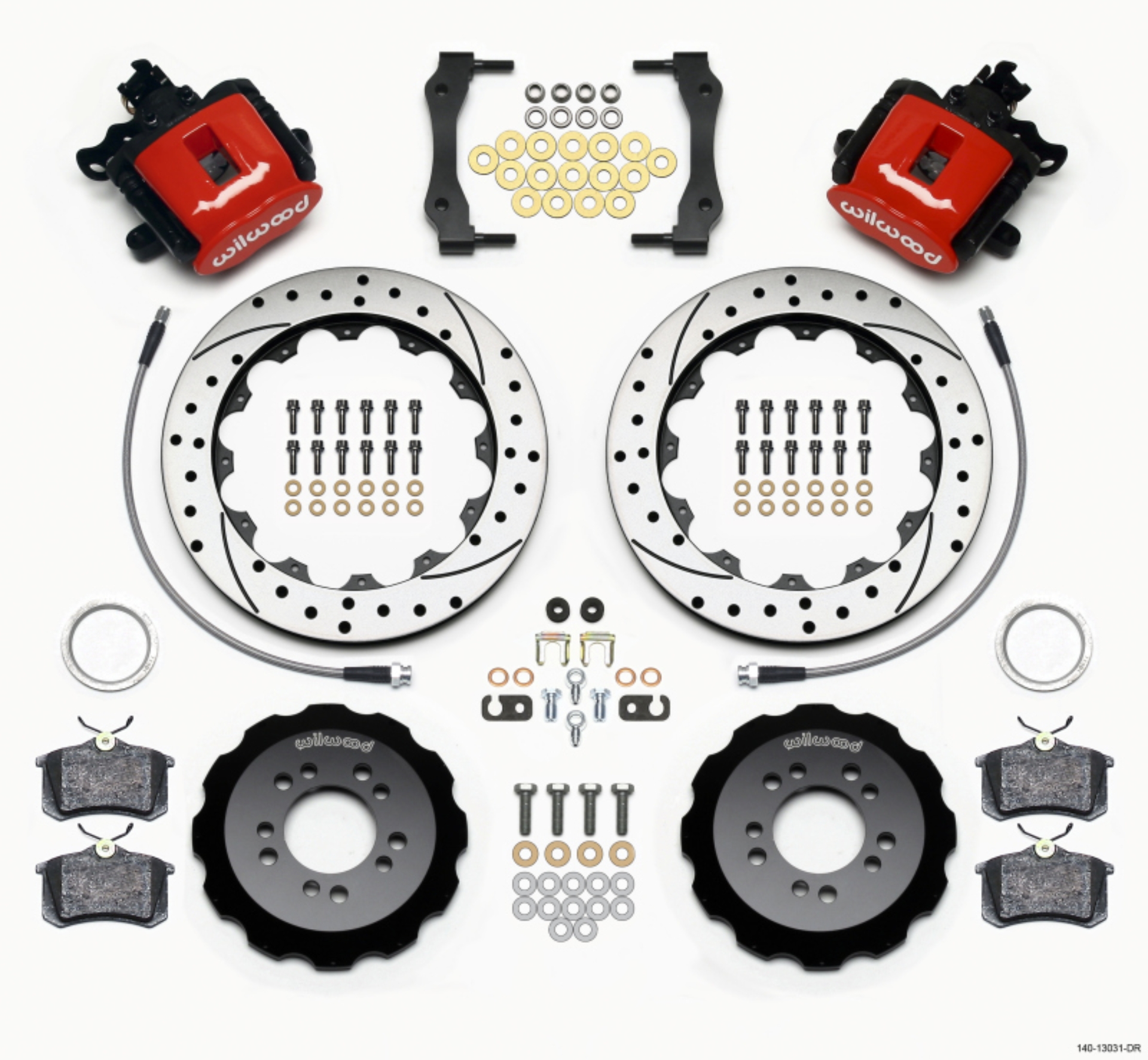 Picture of Wilwood WIL Parking Brake Brake Kit Rear Brake Calipers - 140-13031-DR