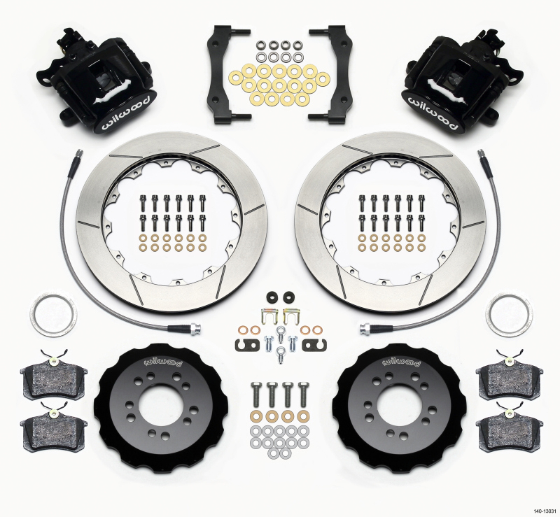 Picture of Wilwood WIL Parking Brake Brake Kit Rear Brake Calipers - 140-13031