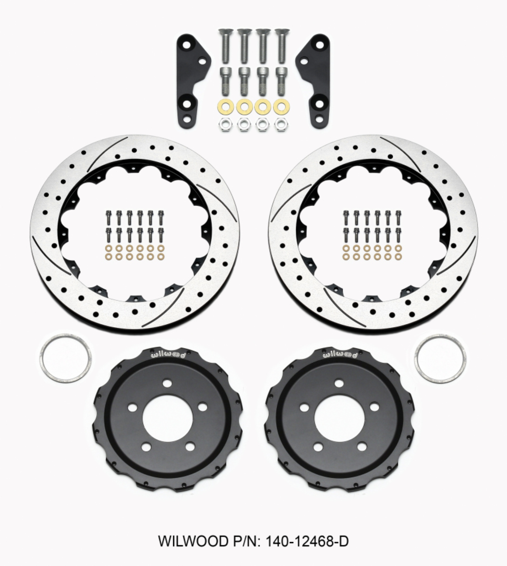 Picture of Wilwood WIL Rotor Kit Brake Rotors - 140-12468-D